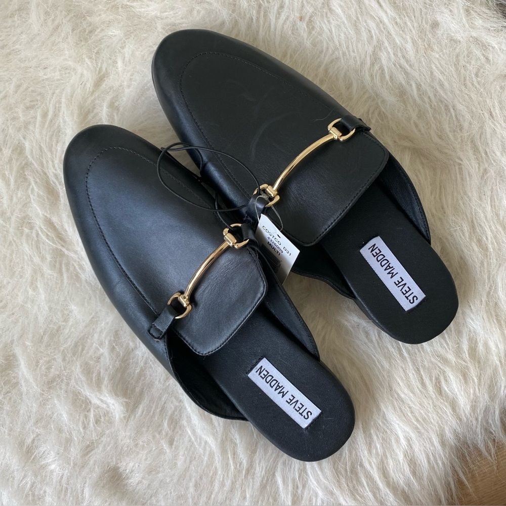 Steve Madden Leather Mules